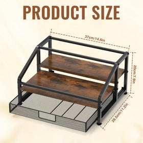 Alyoen kitchen scene demonstrates versatile storage for syrups and other items
