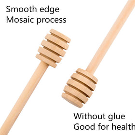 Alytimes wooden dipper close-up highlights natural grain and grip.