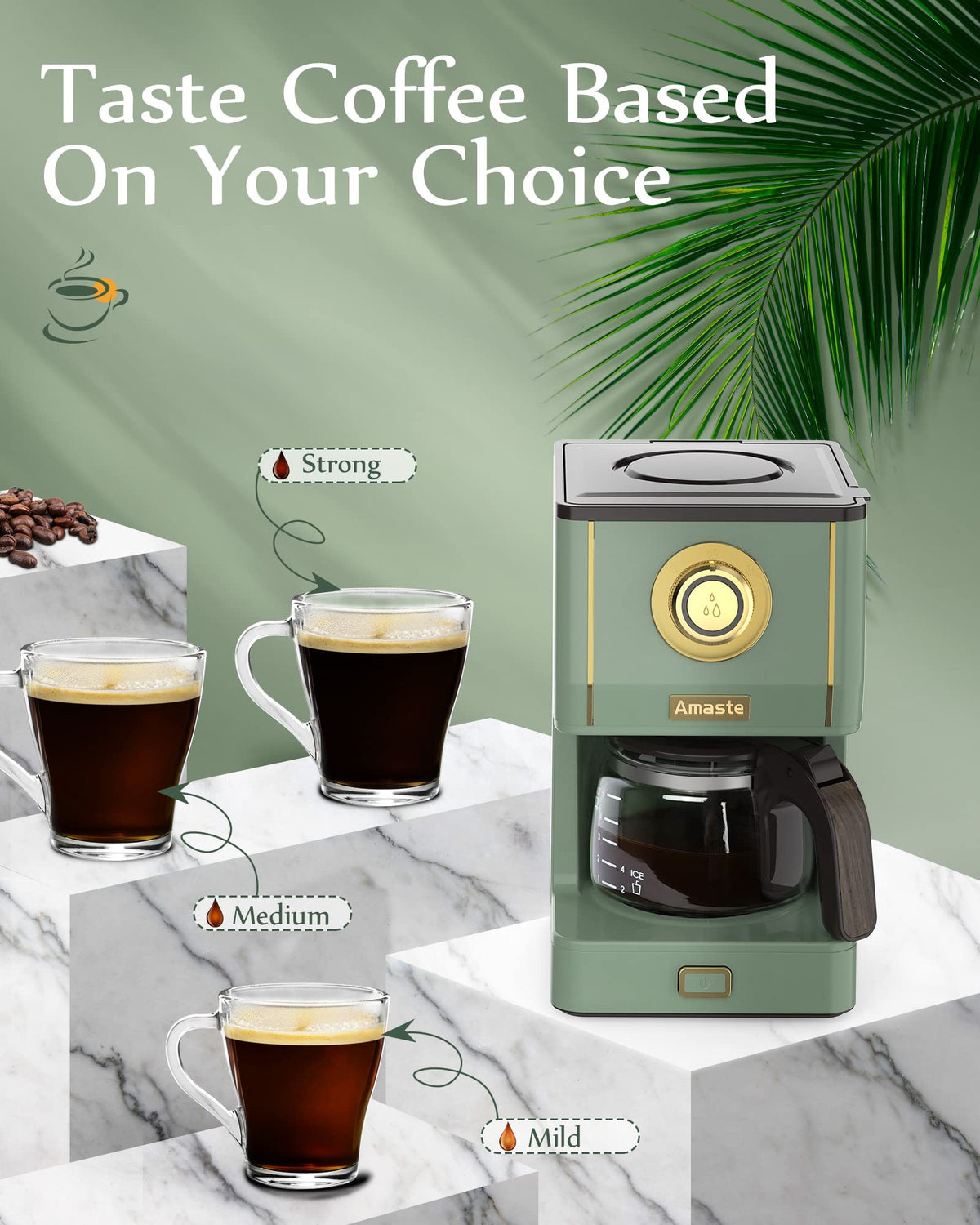 AMASTE reusable filter saves on waste and paper filters.