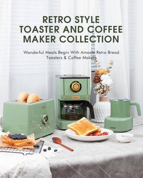 AMASTE cancel function stops toasting anytime.