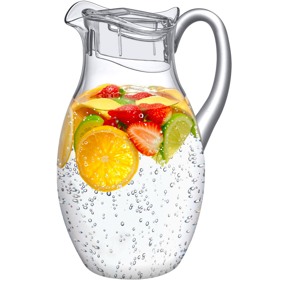 Amazing Abby Bubbly Grand pitcher, front view, perfect for chilled beverages.