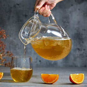 Amazing Abby Bubbly pitcher outdoors for parties and barbecues.