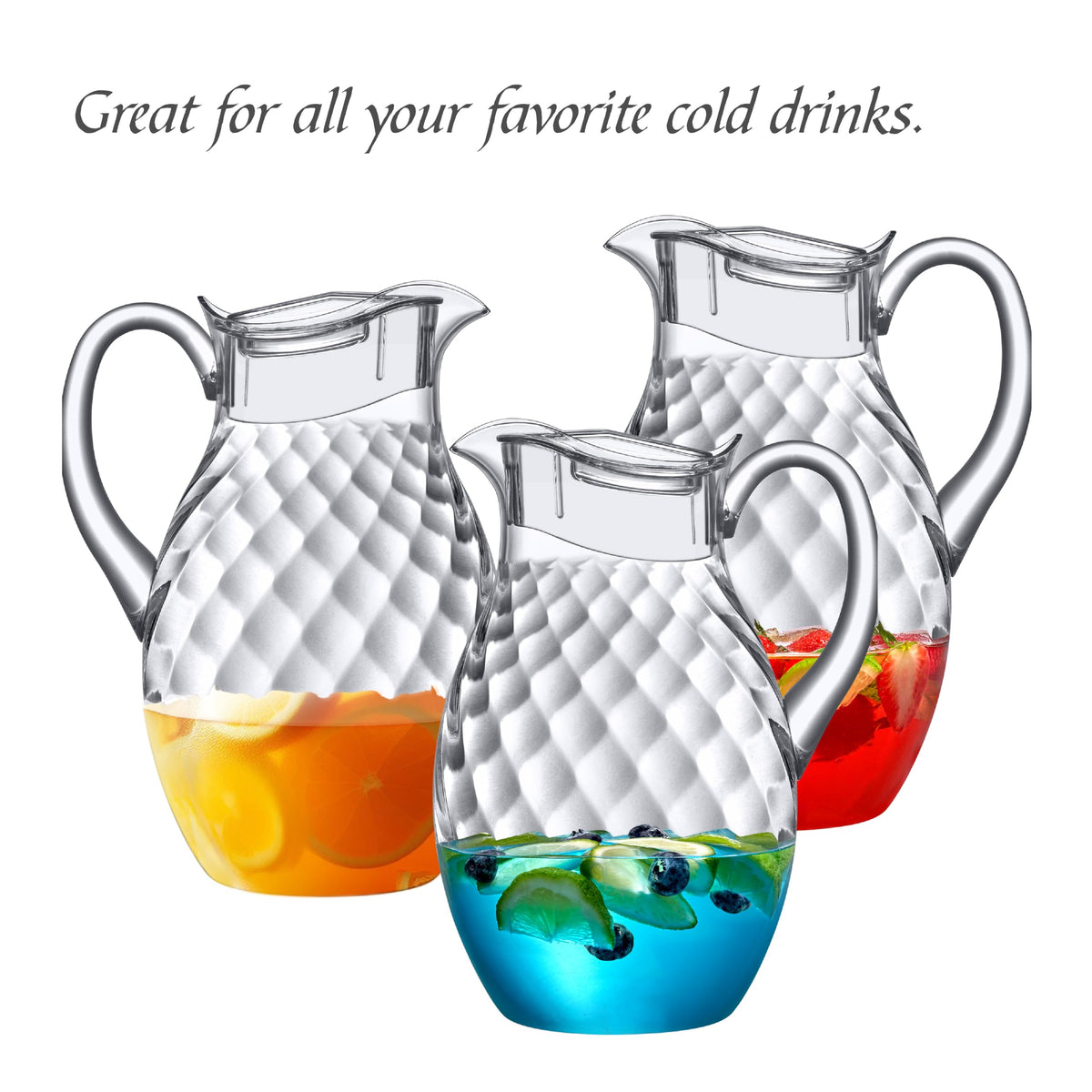 Amazing Abby Bubbly Whirly Grand fits in the fridge for cold drinks.