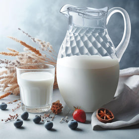 Amazing Abby Bubbly Whirly Grand ice-filled pitcher for refreshing beverages.
