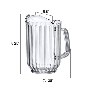 Amazing Abby Cheerly Beerly pitcher dishwasher-safe for easy cleanup.