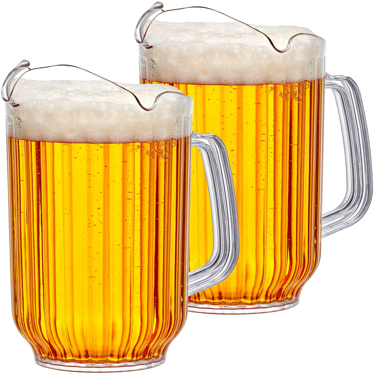 Amazing Abby Cheerly Beerly pitcher front view for durable daily use.
