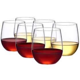 Amazing Abby Cindy crystal-clear Tritan wine glasses unbreakable for poolside use