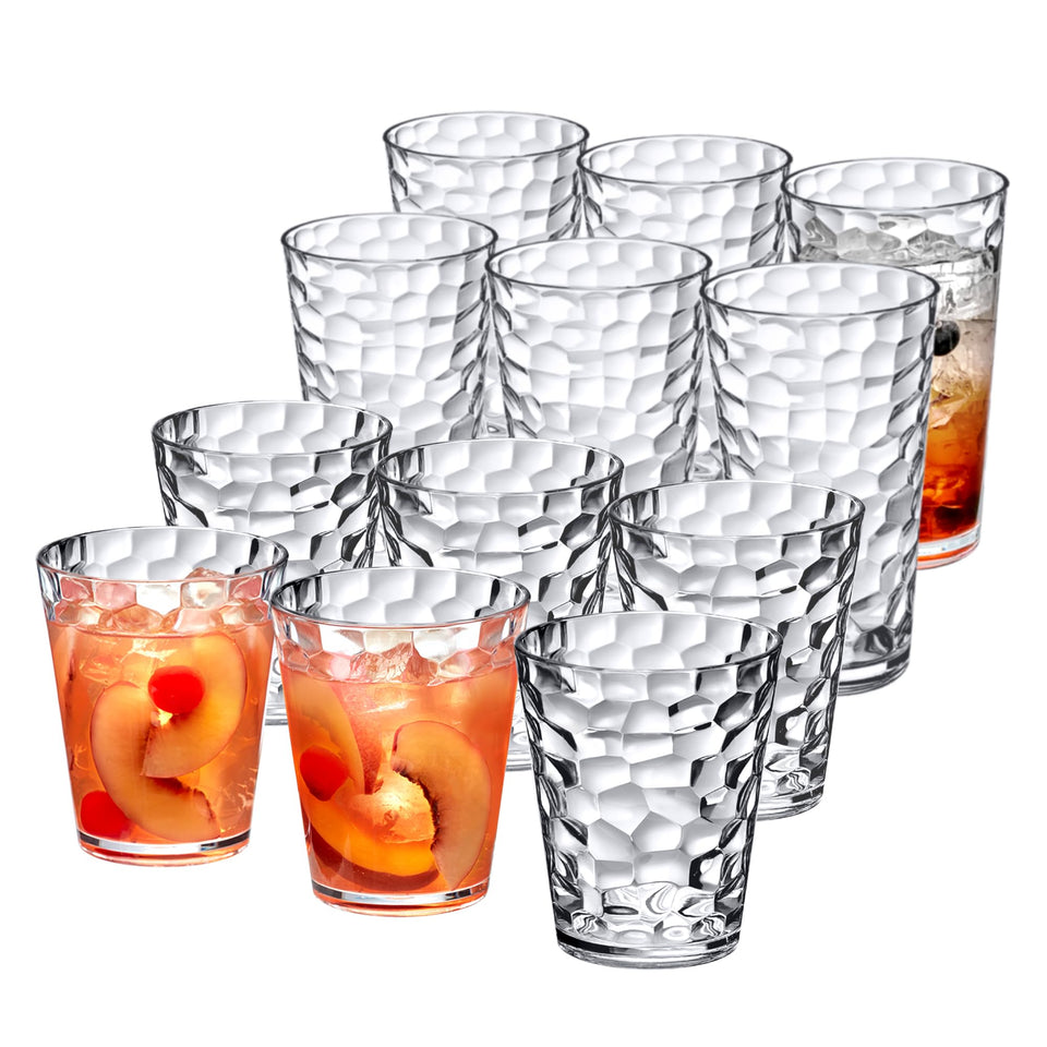 Amazing Abby Iceberg 16oz tumbler, crystal-clear and stackable for everyday drinks.