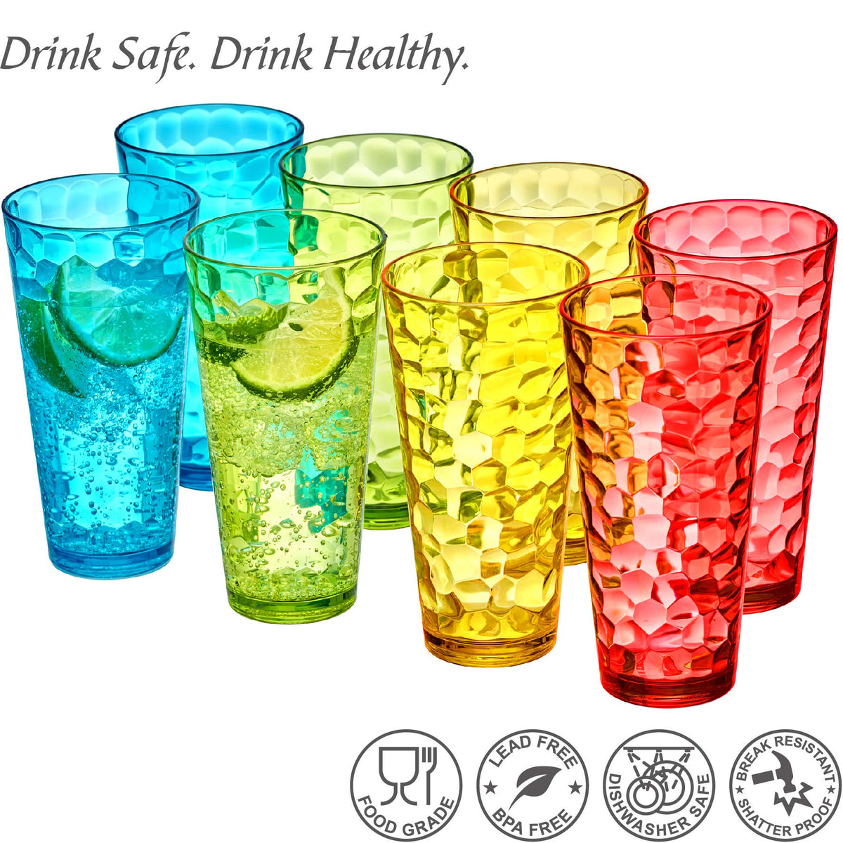 Amazing Abby indoor and outdoor use tumblers for gatherings