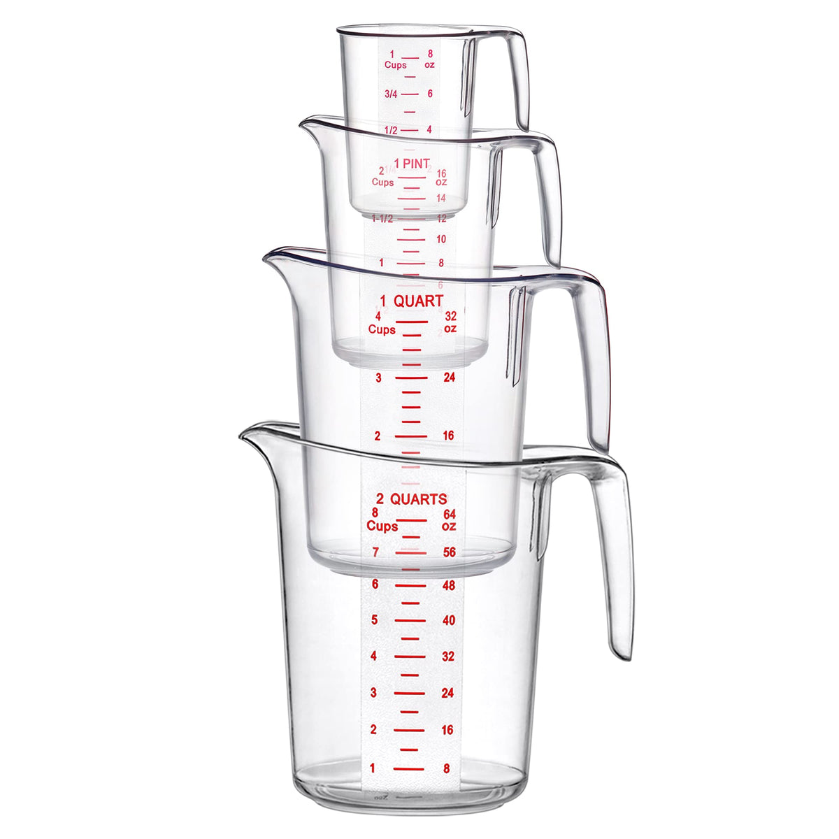 Amazing Abby Melissa measuring cups in 4 cup size with clear marks for accuracy
