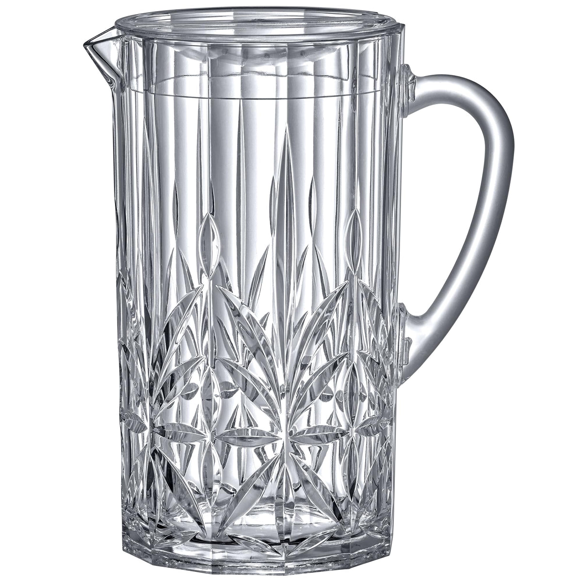 Amazing Abby Stately pitcher fits neatly in the fridge for quick chilling.