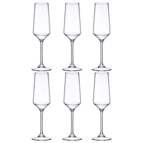 Amazing Abby Stella gift-ready flute set ideal for birthdays and special occasions.