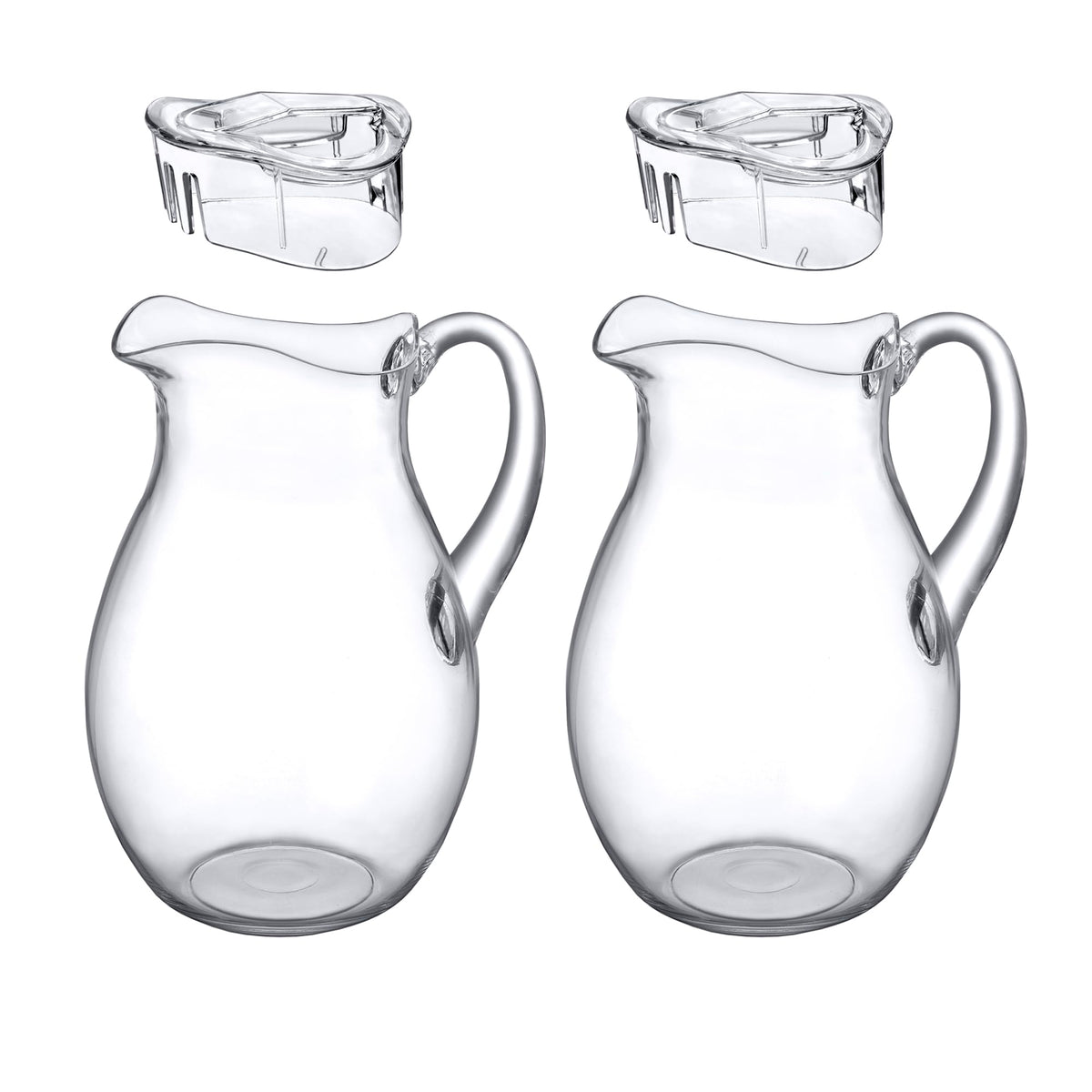 Amazing Abby Bubbly pitcher containing sangria for a festive gathering.