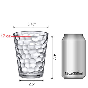 Amazing Abby Iceberg 16oz tumblers dishwasher-safe, easy cleanup after parties and meals