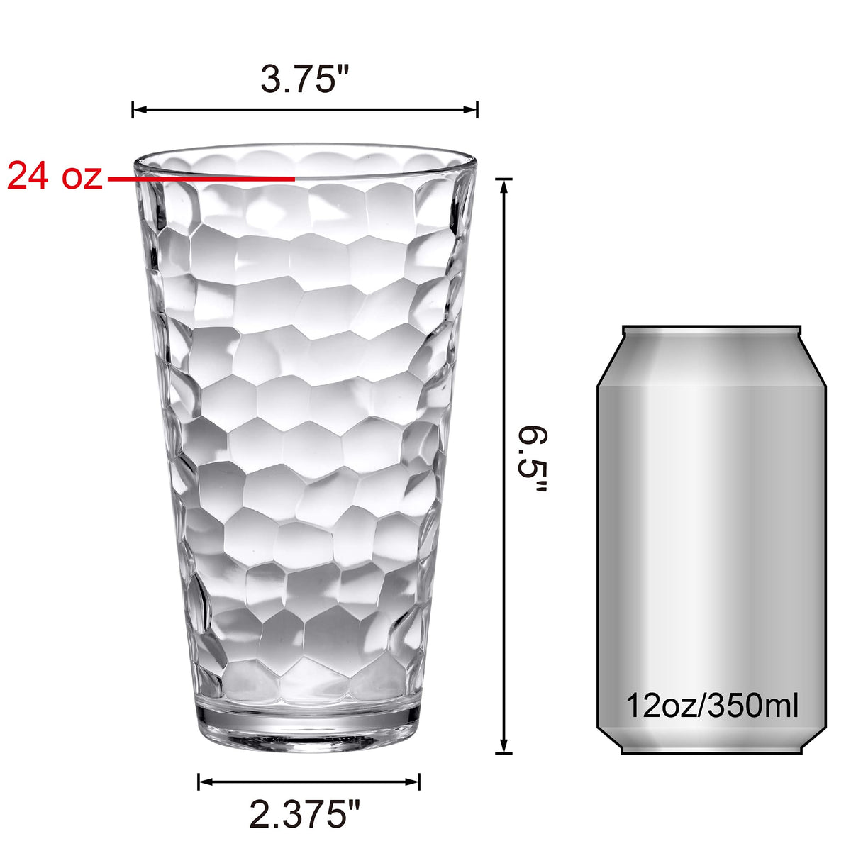 Amazing Abby Iceberg 24-Ounce Tumbler top-rack dishwasher-safe for easy cleaning.