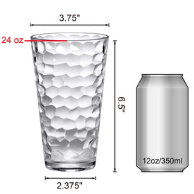 Amazing Abby Iceberg 24-Ounce Tumbler top-rack dishwasher-safe for easy cleaning.