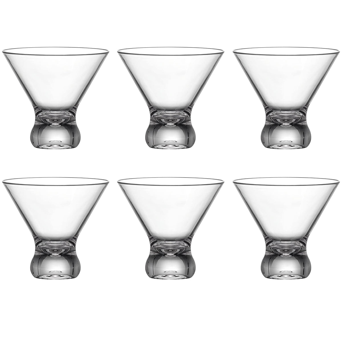 Amazing Abby Olivia poolside-ready martini glasses for camping or outdoor events.