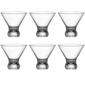 Amazing Abby Olivia poolside-ready martini glasses for camping or outdoor events.