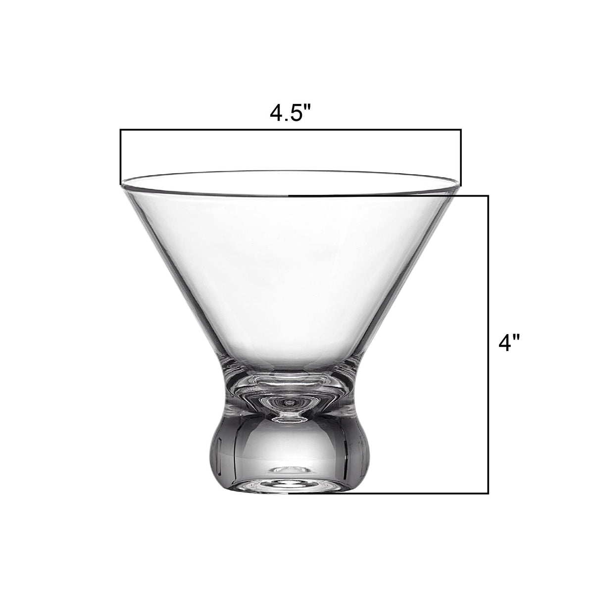 Amazing Abby Olivia shatter-proof cocktail glasses for safe parties.