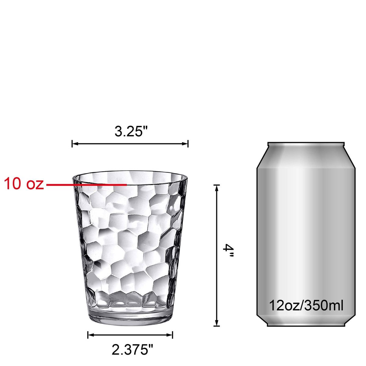 Amazing Abby shatter-proof tumbler delivers daily durability for home use.
