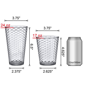 Amazing Abby Snowflake tumbler, BPA-free and dishwasher-safe.