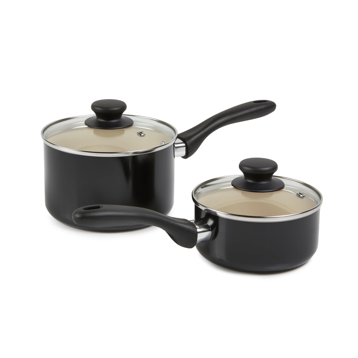 Amazon Basics 2-quart saucepan with lid great for simmering sauces.