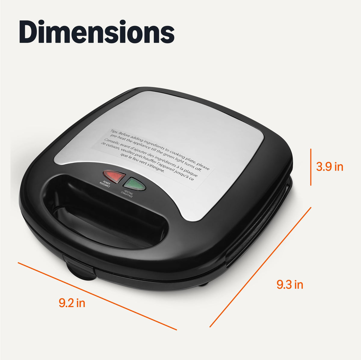Amazon Basics compact unit stores vertically to save kitchen space.