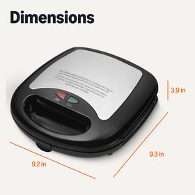 Amazon Basics compact unit stores vertically to save kitchen space.