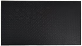 Amazon Basics mat placed in a kitchen setup for comfortable standing while cooking