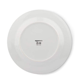 Amazon Basics Branches dinnerware set on table, service for 6 for family meals.