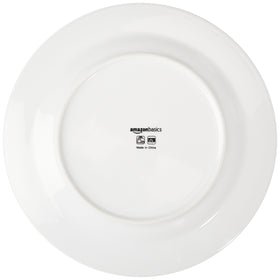 Amazon Basics Cafe Stripe set for four blue ideal for casual dining