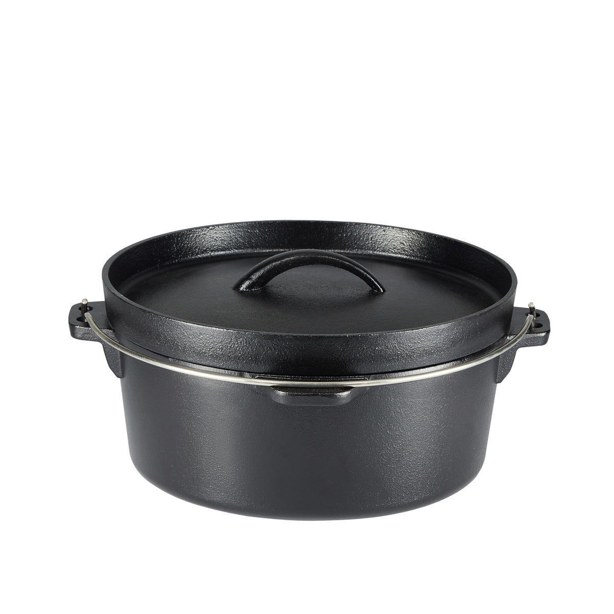 Amazon Basics cast iron 8-inch skillet, perfect for quick sautés and frying.