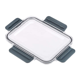 Amazon Basics clear Tritan containers resist odors and stains for long-lasting clarity.