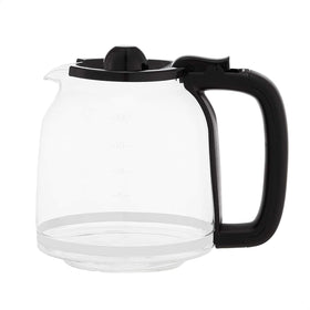Amazon Basics coffeemaker drip-free carafe helps prevent spills during pouring