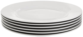 Amazon Basics plate ready for microwave use and quick reheats.