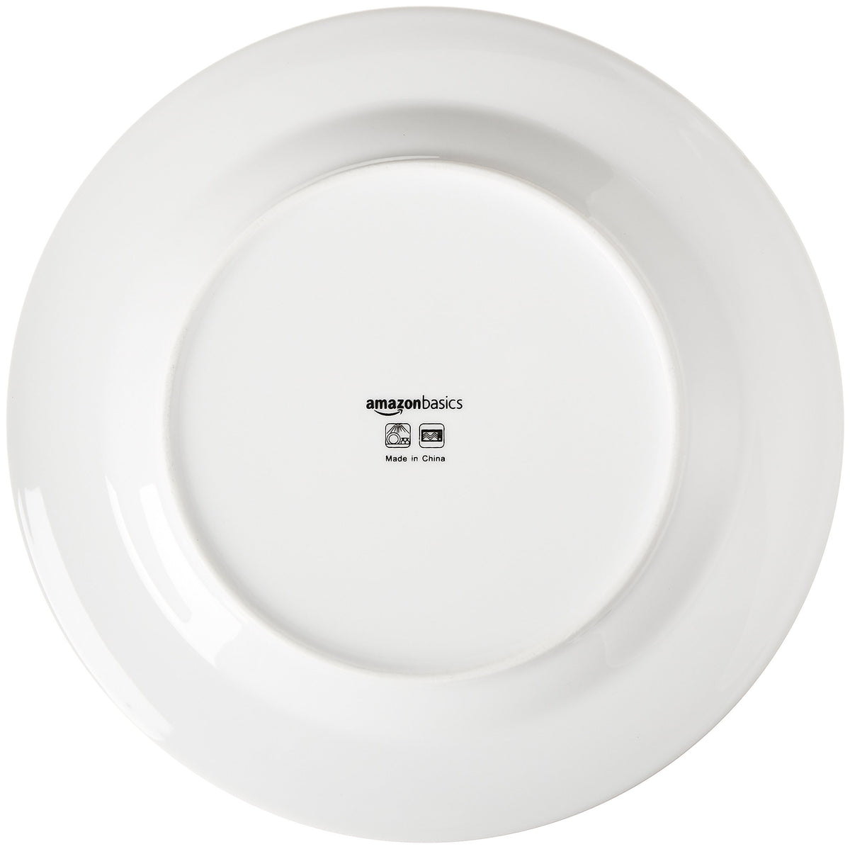 Table setting with Amazon Basics plates for casual entertaining.
