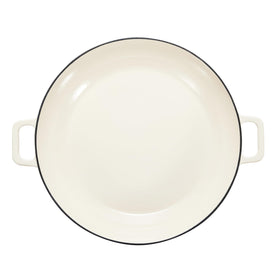 Amazon Basics enamel coating provides a durable finish and easy cleaning.