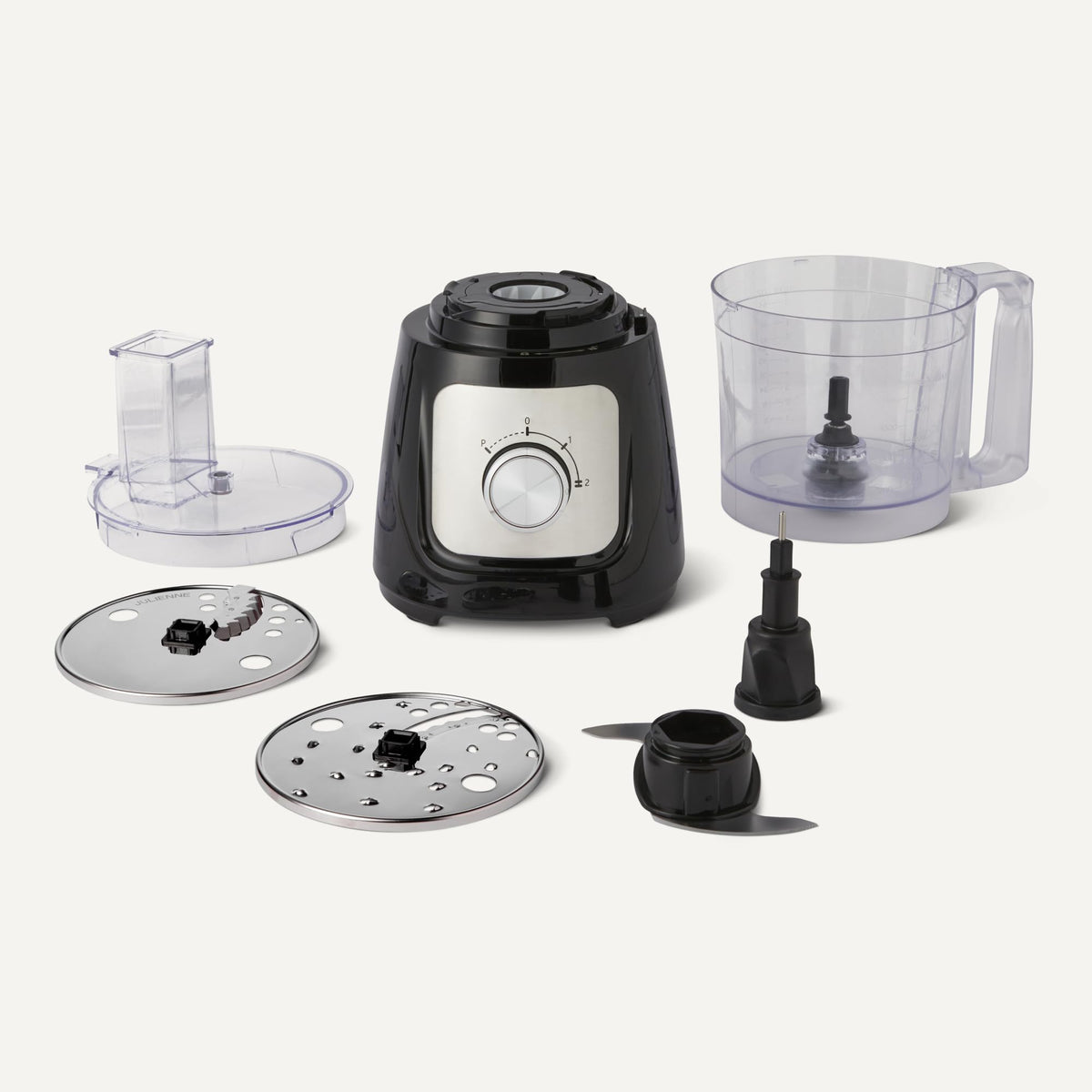 Amazon Basics 2-speed with pulse for precise processing control.