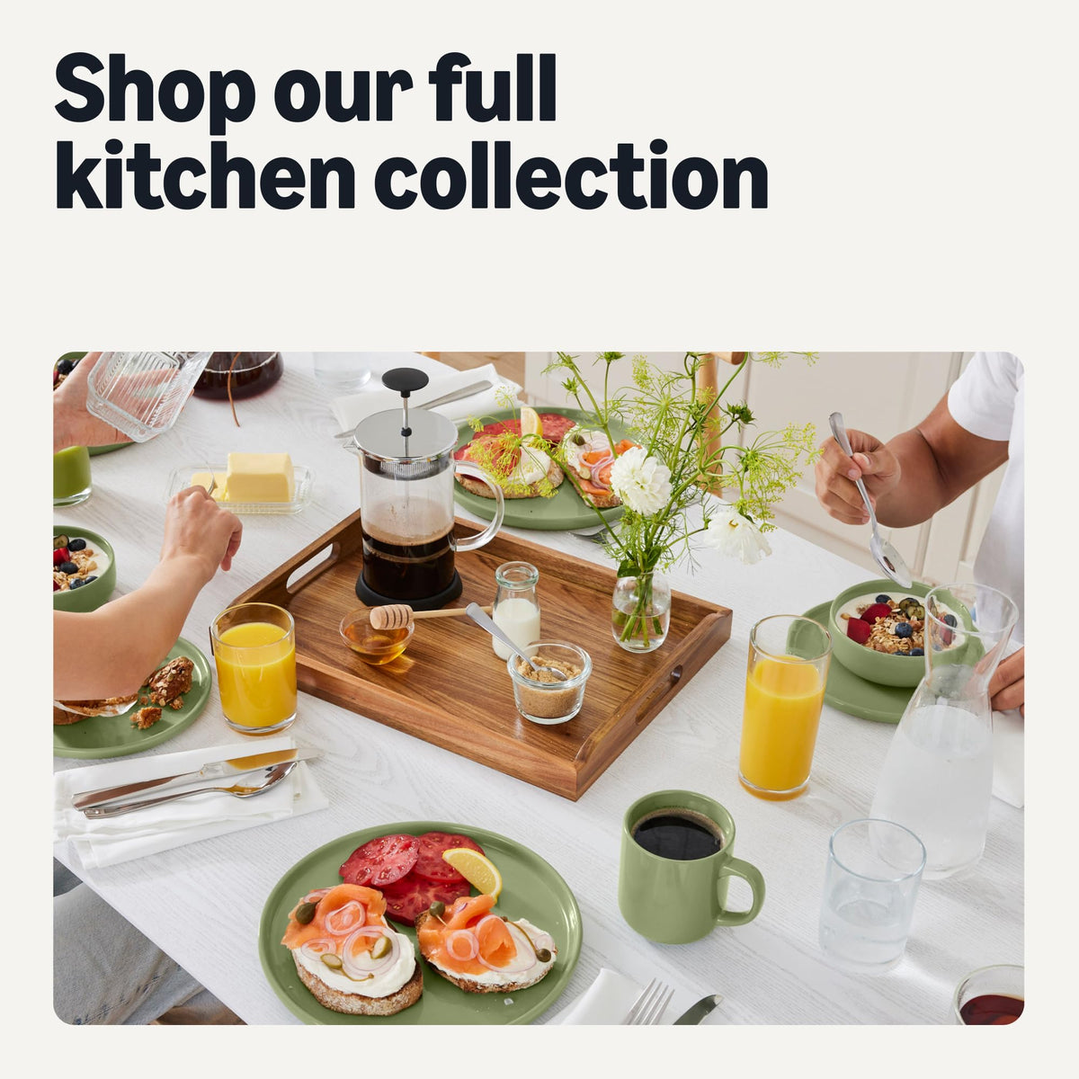 Amazon Basics olive mugs set of four ready for family coffee