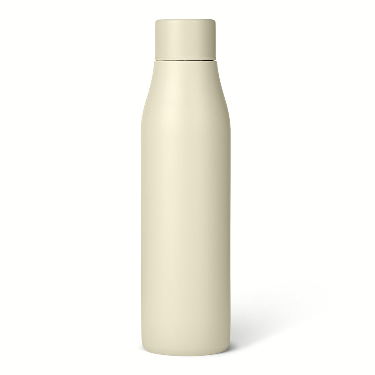 Amazon Basics insulated water bottle cap closeup showing leak-proof seal for on-the-go hydration