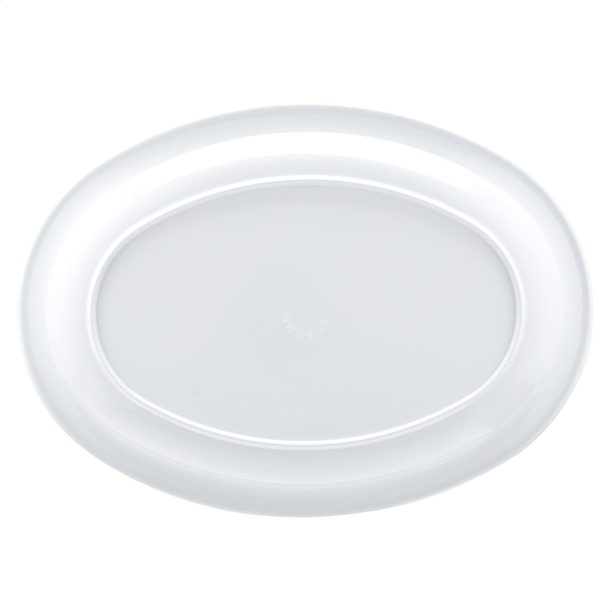 Heat-resistant up to 212°F platter for warm dishes without warping