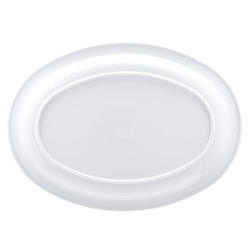 Heat-resistant up to 212°F platter for warm dishes without warping