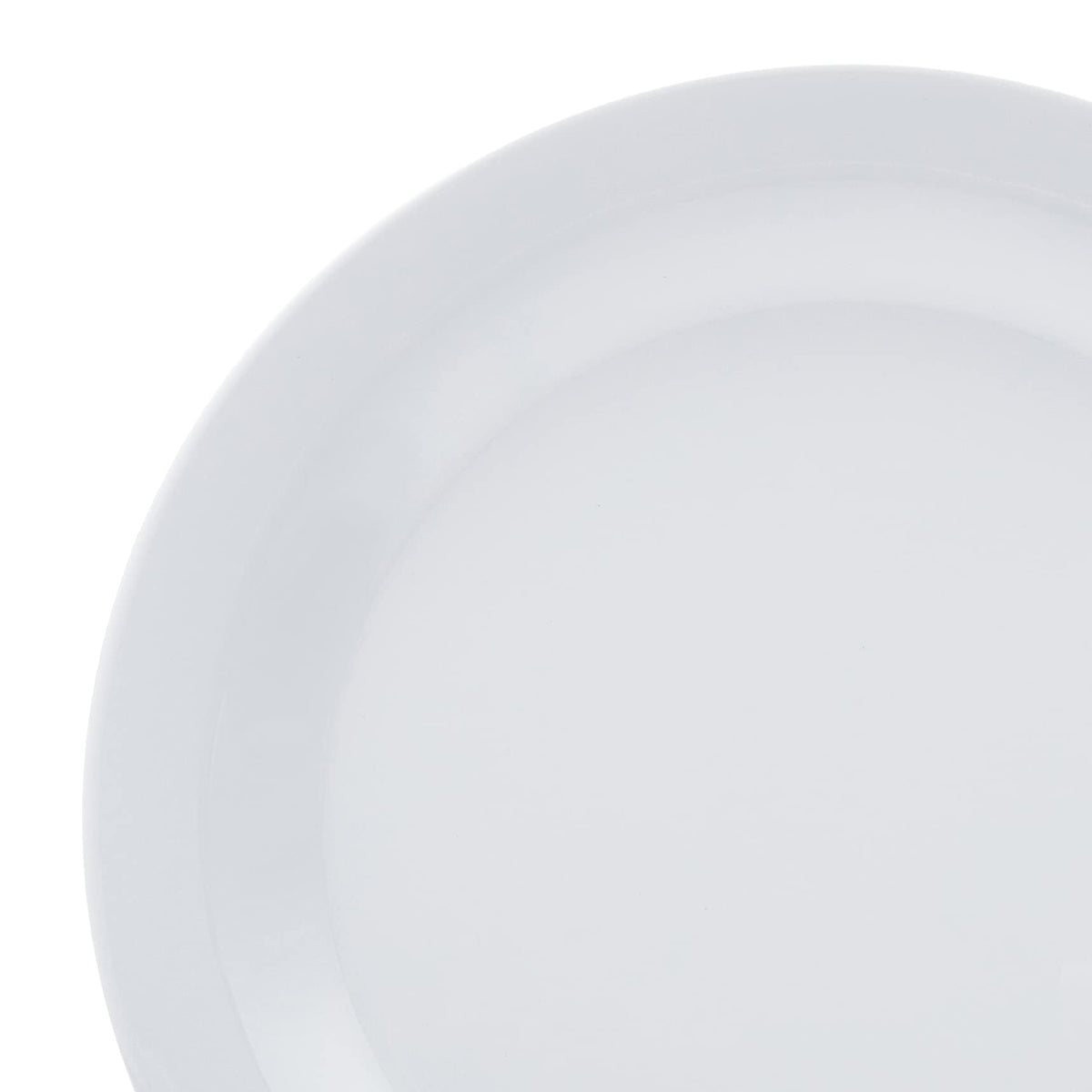 Amazon Basics melamine plate dining table setup for everyday meals.