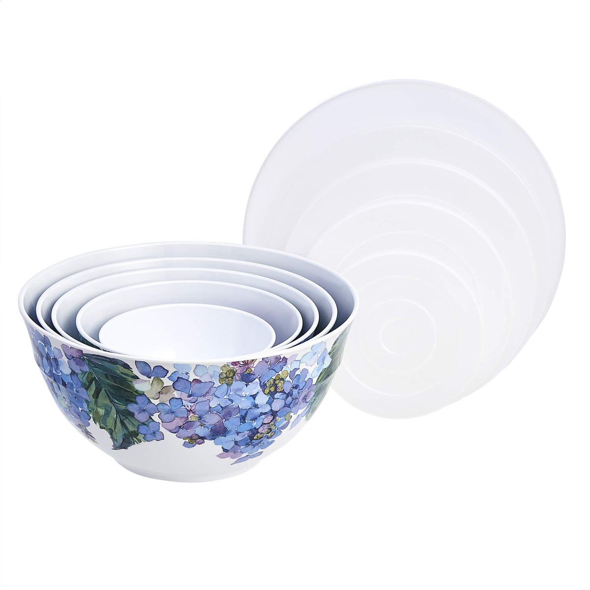 Amazon Basics bowls with non-slip base stay steady on your counter.