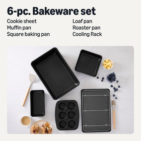 Amazon Basics muffin pan: uniform baking and quick release for muffins
