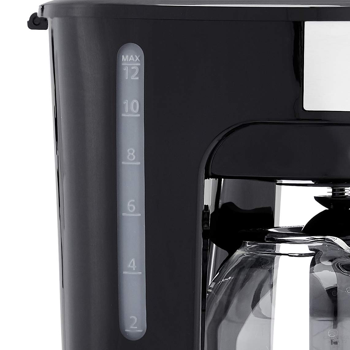 Amazon Basics on/off indicator light confirms when the machine is active.