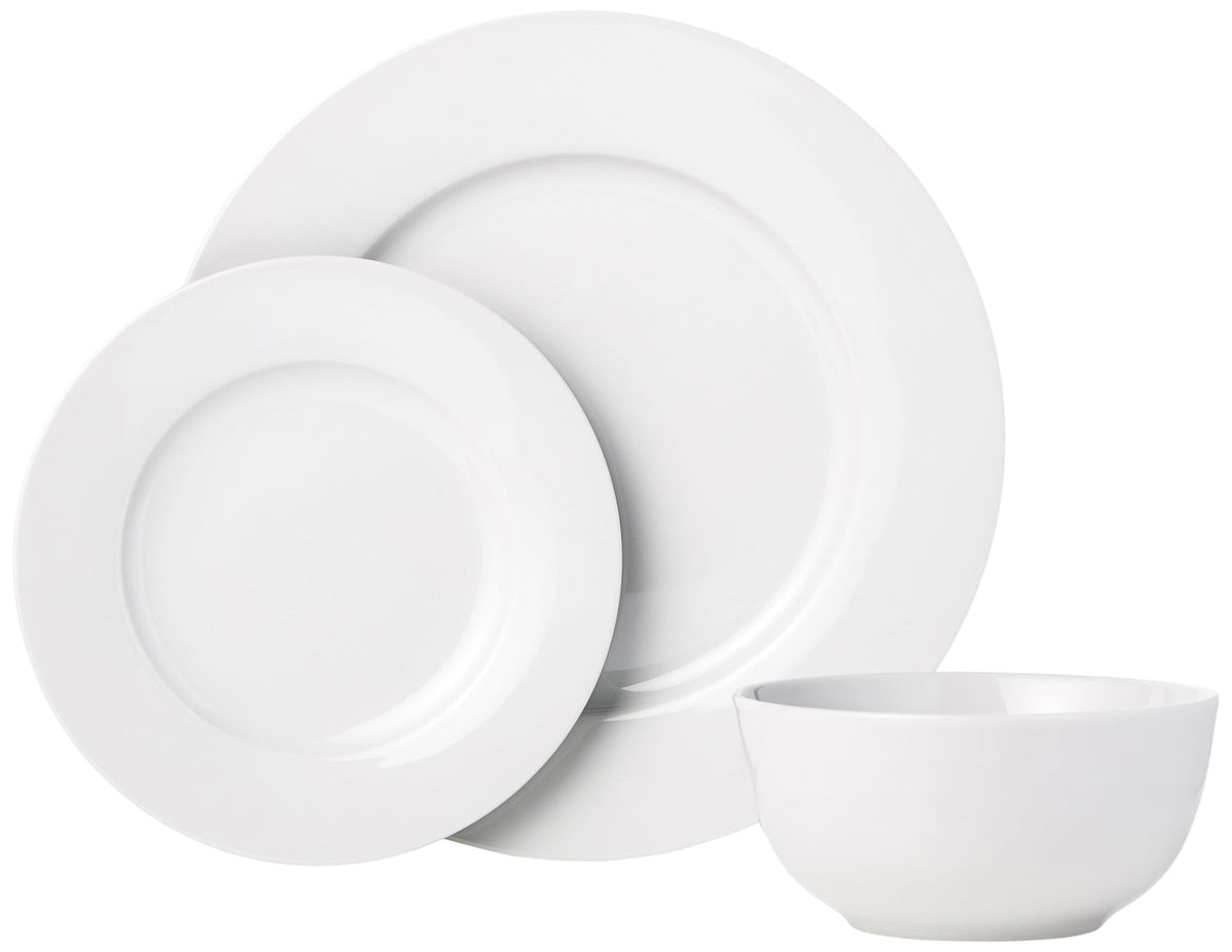 Amazon Basics porcelain dessert plates for desserts and small courses
