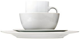 Amazon Basics porcelain mugs for hot drinks with comfortable 4 inch height