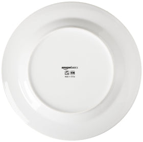 Amazon Basics 18-piece porcelain set, service for six