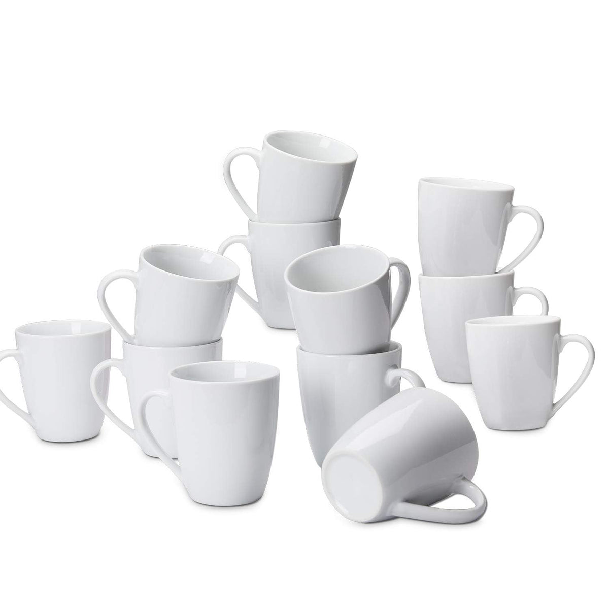Amazon Basics porcelain mug with heat-resistance for heavy-use kitchens